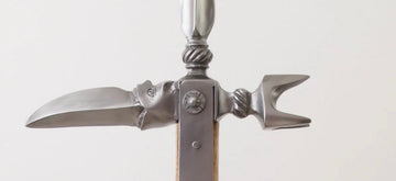 What are butt spikes on polearms for?