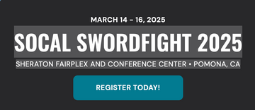 Arms and Armor is going to SoCal Swordfight in 2025